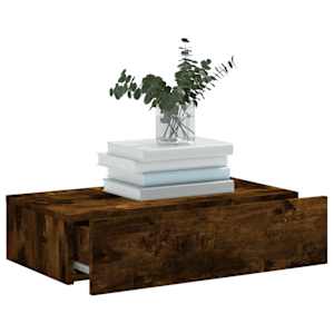 TV skříňka s LED osvětlením kouřový dub 60 x 35 x 15,5 cm - obrázek 5