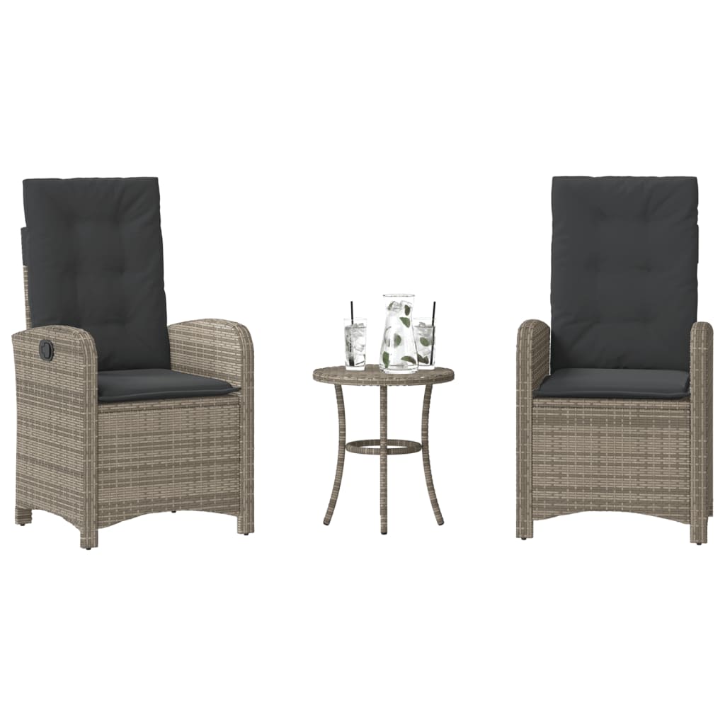 3-Piece Patio Bistro Set with Cushions - Various Colors vidaXL - Picture 34 of 63