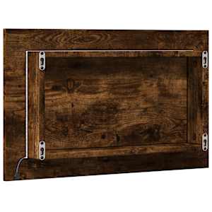 Koupelnové zrcadlo s LED dub sonoma 60 x 8,5 x 38 cm kompozit - obrázek 8