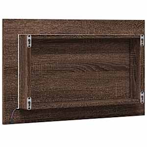 Koupelnové zrcadlo s LED hnědý dub 60 x 8,5 x 38 cm kompozit - obrázek 8