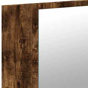 LED koupelnová skříňka se zrcadlem kouřový dub 80x12x45cm akryl - obrázek 10