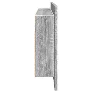 LED koupelnová skříňka se zrcadlem šedá sonoma 100 x 12 x 45 cm - obrázek 8