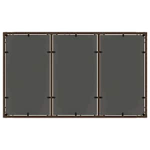 Zahradní stůl se skleněnou deskou hnědý 150x90x75 cm polyratan - obrázek 7