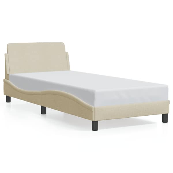 vidaXL voodiraam peatsiga Dover 80x200 cm kangas