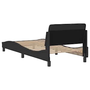 Rám postele s čelem Dover černý 90x190 cm textil - obrázek 6