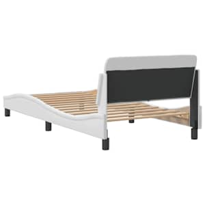 Rám postele Dover bílý 100x200 cm umělá kůže - obrázek 6