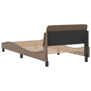 Rám postele Dover cappuccino 100x200 cm umělá kůže - obrázek 6