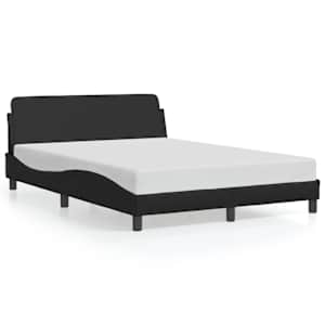 Rám postele Dover černý 135 x 190 cm umělá kůže - obrázek 2