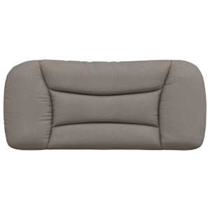 Polštář na čelo postele Hvar taupe 80 cm textil - obrázek 5