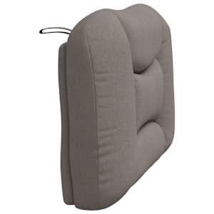 Polštář na čelo postele Hvar taupe 80 cm textil - obrázek 6