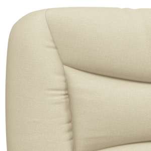 Polštář na čelo postele Hvar krémový 80 cm textil - obrázek 8
