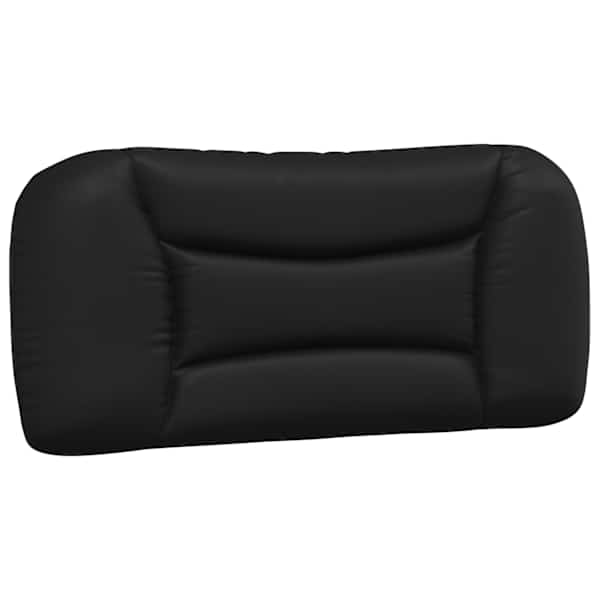 vidaXL voodipeatsi padi Hvar, must, 80 cm, kunstnahk