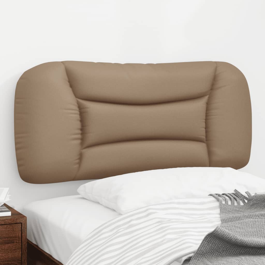 vidaXL Kopfteil-Kissen "Hvar" Cappuccino-Braun 80 cm Kunstleder