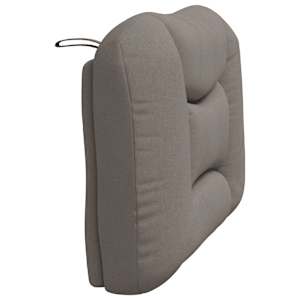 Polštář na čelo postele Hvar taupe 90 cm textil - obrázek 6