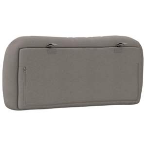 Polštář na čelo postele Hvar taupe 90 cm textil - obrázek 7