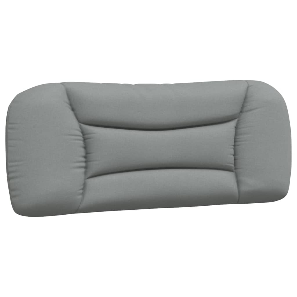 vidaXL Pernă tăblie de pat, Hvar, gri deschis, 100 cm, material textil