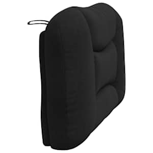 Polštář na čelo postele Hvar černý 100 cm textil - obrázek 6