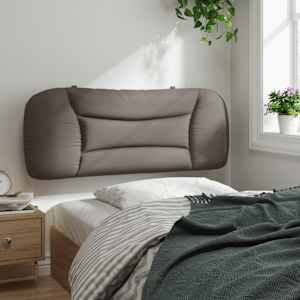 Polštář na čelo postele Hvar taupe 100 cm textil - obrázek 4