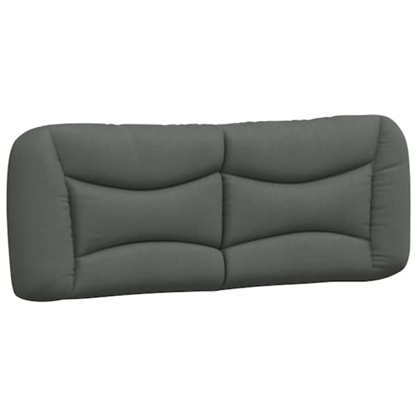 vidaXL voodipeatsi padi Hvar, tumehall, 120 cm, kangas