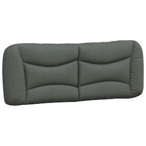 vidaXL voodipeatsi padi Hvar, tumehall, 137 cm, kangas