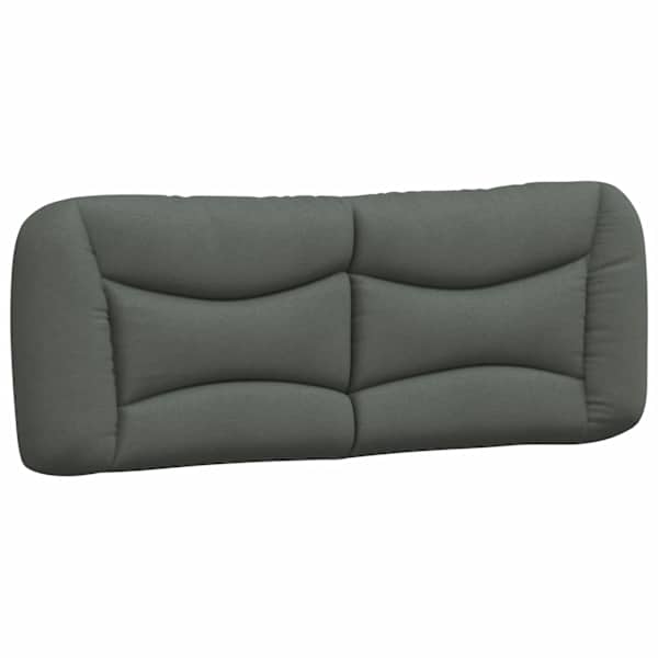vidaXL voodipeatsi padi Hvar, tumehall, 137 cm, kangas