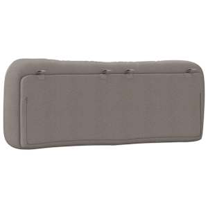 Polštář na čelo postele Hvar taupe 140 cm textil - obrázek 7