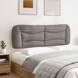 Polštář na čelo postele Hvar taupe 160 cm textil - obrázek 4