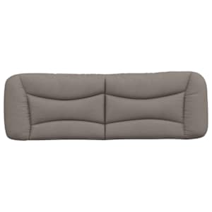 Polštář na čelo postele Hvar taupe 160 cm textil - obrázek 5