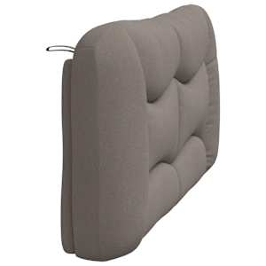 Polštář na čelo postele Hvar taupe 160 cm textil - obrázek 6