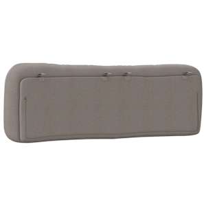 Polštář na čelo postele Hvar taupe 160 cm textil - obrázek 7