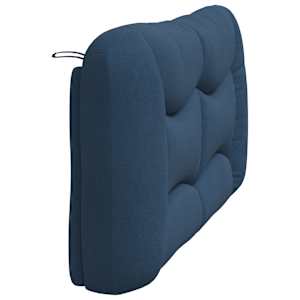 Polštář na čelo postele Hvar modrý 160 cm textil - obrázek 6