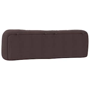 Polštář na čelo postele Hvar tmavě hnědý 180 cm textil - obrázek 7
