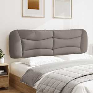 Polštář na čelo postele Hvar taupe 180 cm textil - obrázek 4