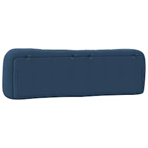 Polštář na čelo postele Hvar modrý 180 cm textil - obrázek 7