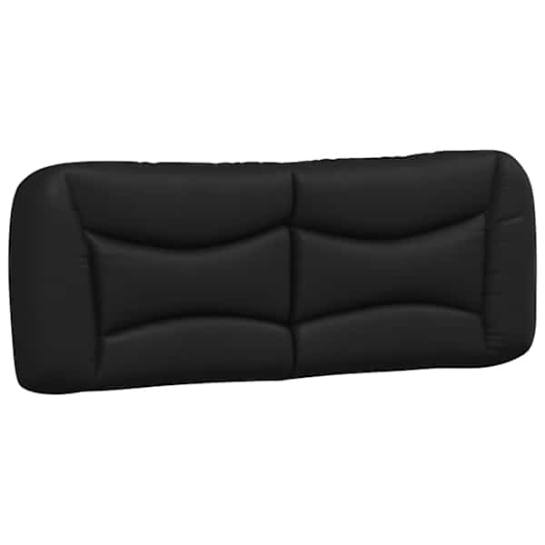vidaXL peatsipadi, must, 135 cm, kunstnahk