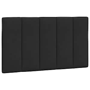 vidaXL voodipeatsi padi Hanko, must, 90 cm, samet