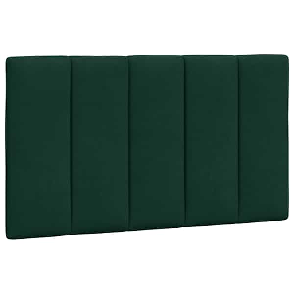 vidaXL voodipeatsi padi Hanko, tumeroheline, 90 cm, samet