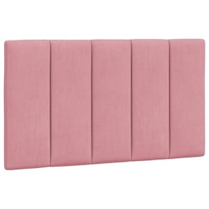 vidaXL voodipeatsi padi Hanko, roosa, 90 cm, samet