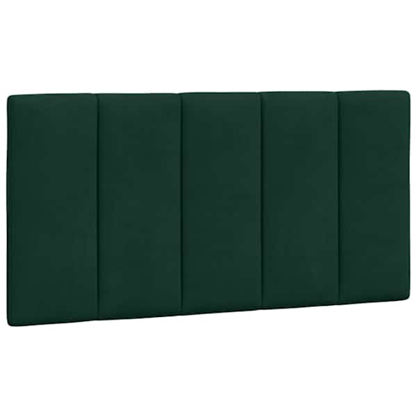 vidaXL voodipeatsi padi Hanko, tumeroheline, 100 cm, samet