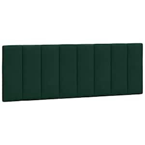 vidaXL voodipeatsi padi Hanko, tumeroheline, 120 cm, samet