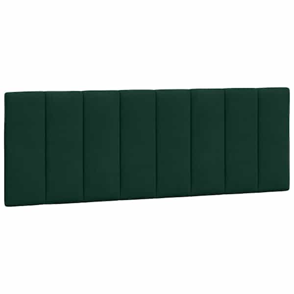 vidaXL voodipeatsi padi Hanko, tumeroheline, 120 cm, samet