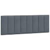 vidaXL voodipeatsi padi Hanko, tumehall, 140 cm, samet
