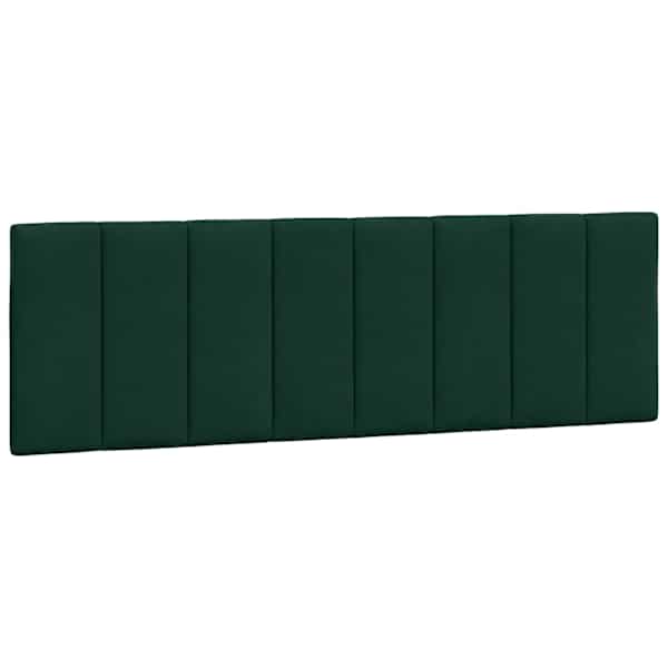 vidaXL voodipeatsi padi Hanko, tumeroheline, 160 cm, samet