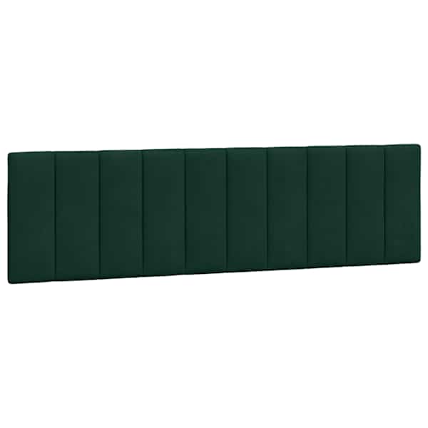 vidaXL voodipeatsi padi Hanko, tumeroheline, 180 cm, samet