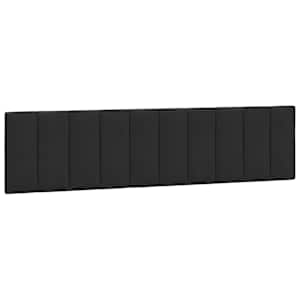 vidaXL voodipeatsi padi Hanko, must, 200 cm, samet