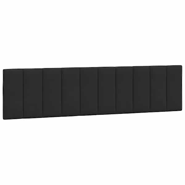 vidaXL voodipeatsi padi Hanko, must, 200 cm, samet
