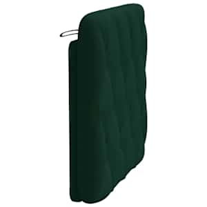 Polštář na čelo postele tmavě zelený 80 cm samet - obrázek 6