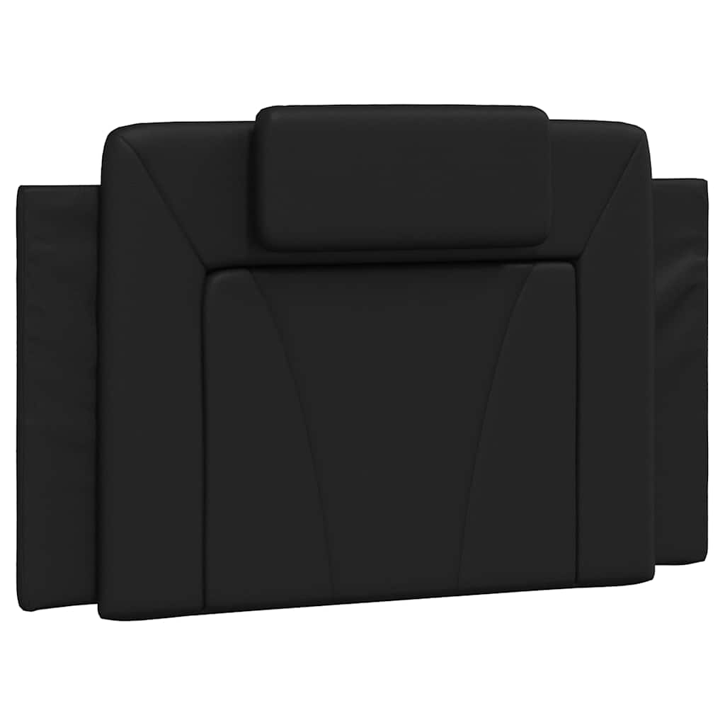 E-shop vidaXL Vankúš na čelo postele Viana čierny 90 cm umelá koža