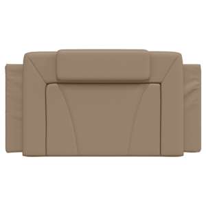 Polštář na čelo postele Viana cappuccino 100 cm umělá kůže - obrázek 5