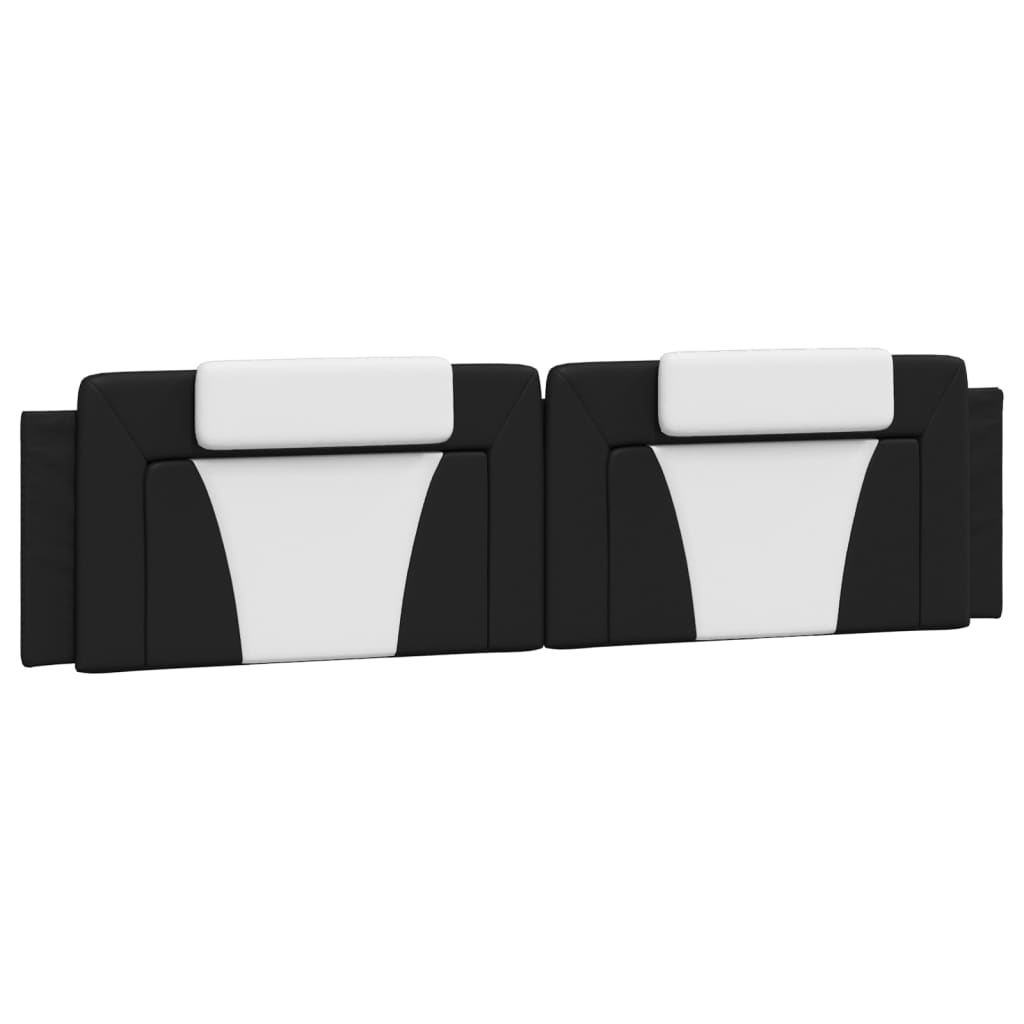 VidaXL Headboard Cushion Black And White 76 Faux Leather